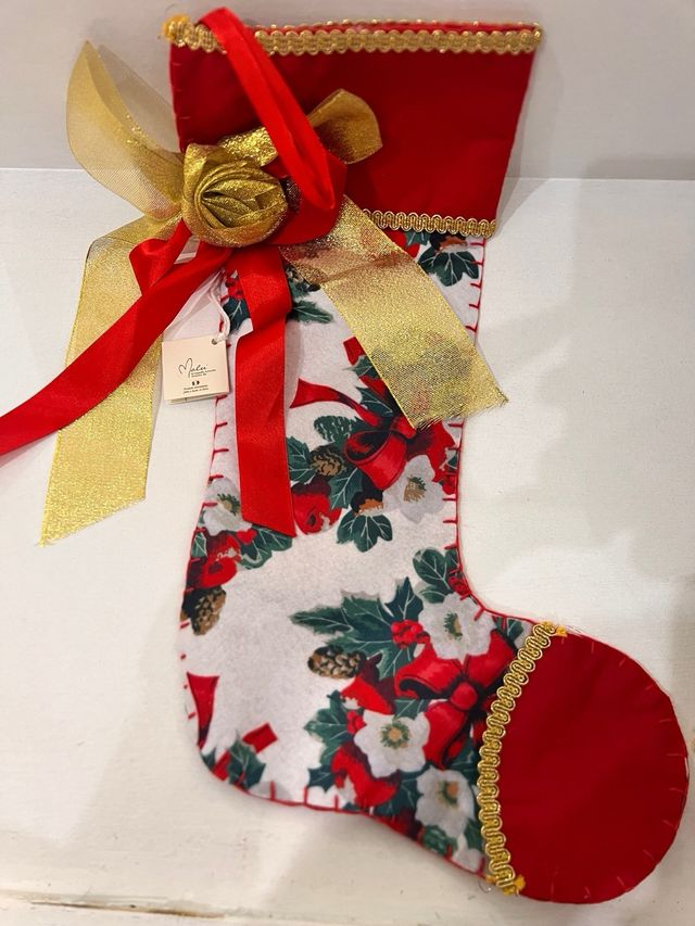 Calza befana fatta a mano