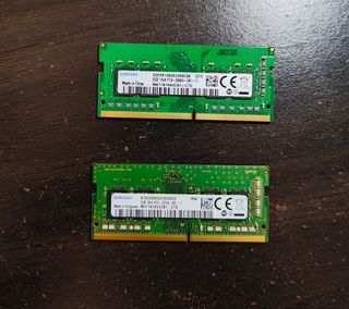 2 Módulos de memoria RAM Samsung 8GB DDR4