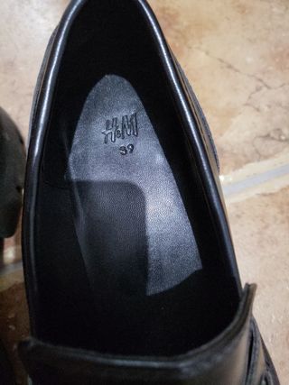 Zapatos H&M Mujer Talla 39 Negro
