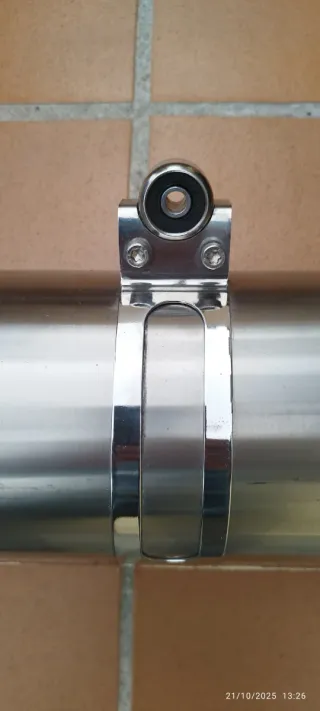 Tubo de escape de moto