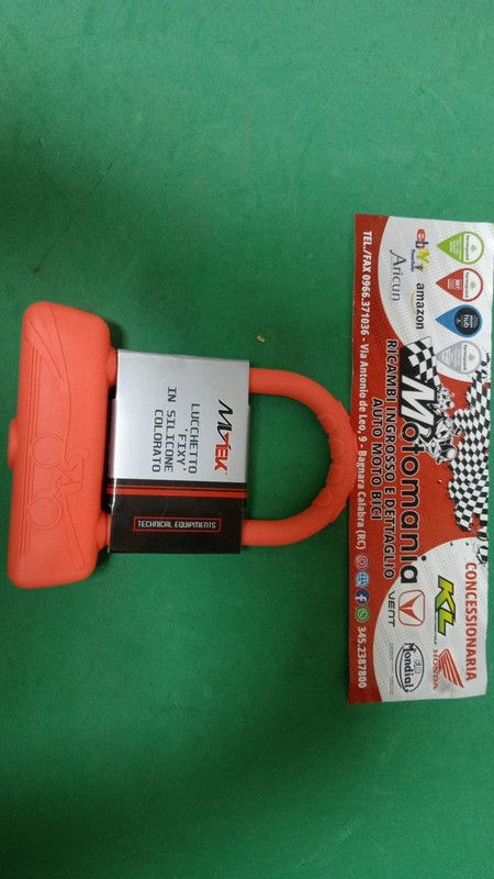 Lucchetto antifurto Fixy in silicone colorato