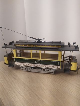 Maqueta Tranvía Berlín 40