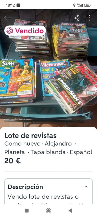 Lote de Revistas Videojuegos