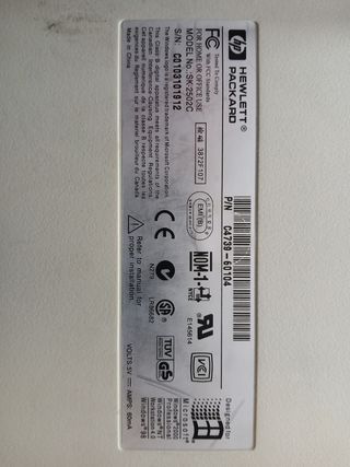 Teclado HP Beige