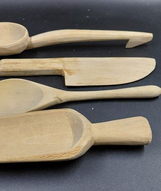 Lotto 4 utensili cucina legno