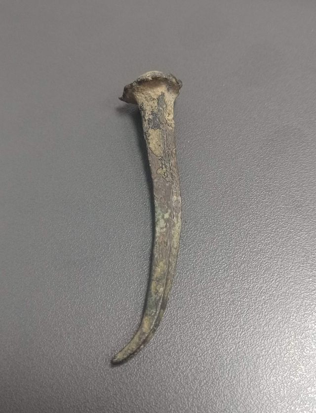 Clavo Romano Antiguo , Arqueología , Roma.