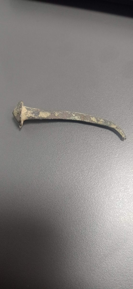 Clavo Romano Antiguo , Arqueología , Roma.