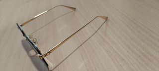 Gafas Cartier Doradas y Grises