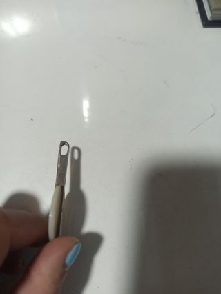 Colgante Indalo Metal y Nácar
