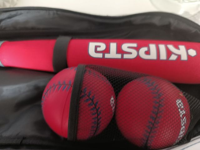 Bate de béisbol Kipsta con funda