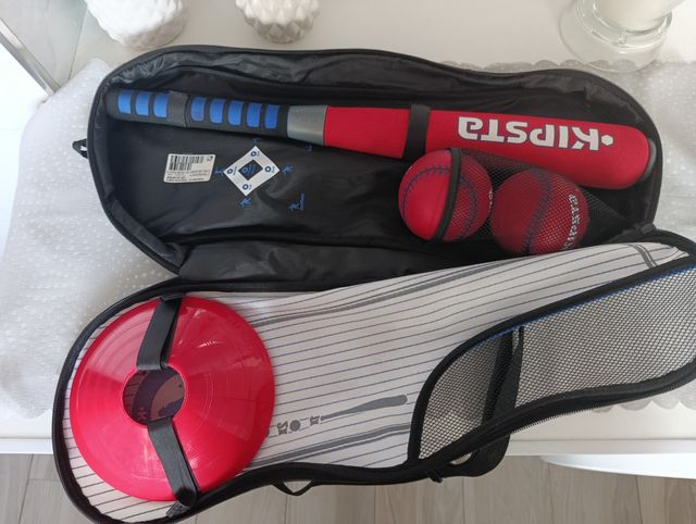Bate de béisbol Kipsta con funda