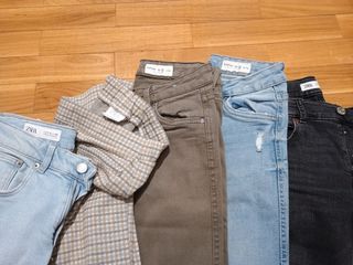 Pantalones  3€ und. ZARA y Lefties niña 11-12