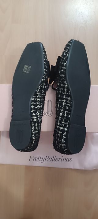 Pretty Ballerinas Zapatos Negro Talla 41.