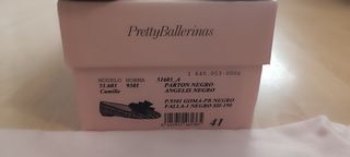 Pretty Ballerinas Zapatos Negro Talla 41.