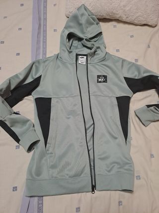 Chaqueta Sudadera Nike Air Max Verde y Negra
