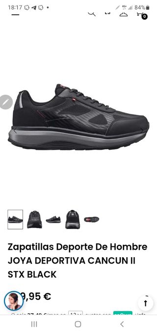 Zapatillas Deportivas Joya Cancun II STX talla 46
