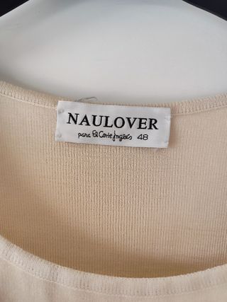 Camisa Naulover Talla 48 Beige