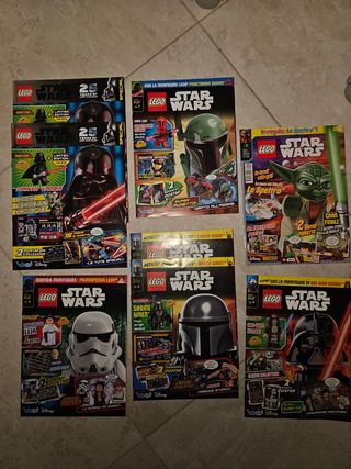 Lotto riviste fumetti Lego Star Wars