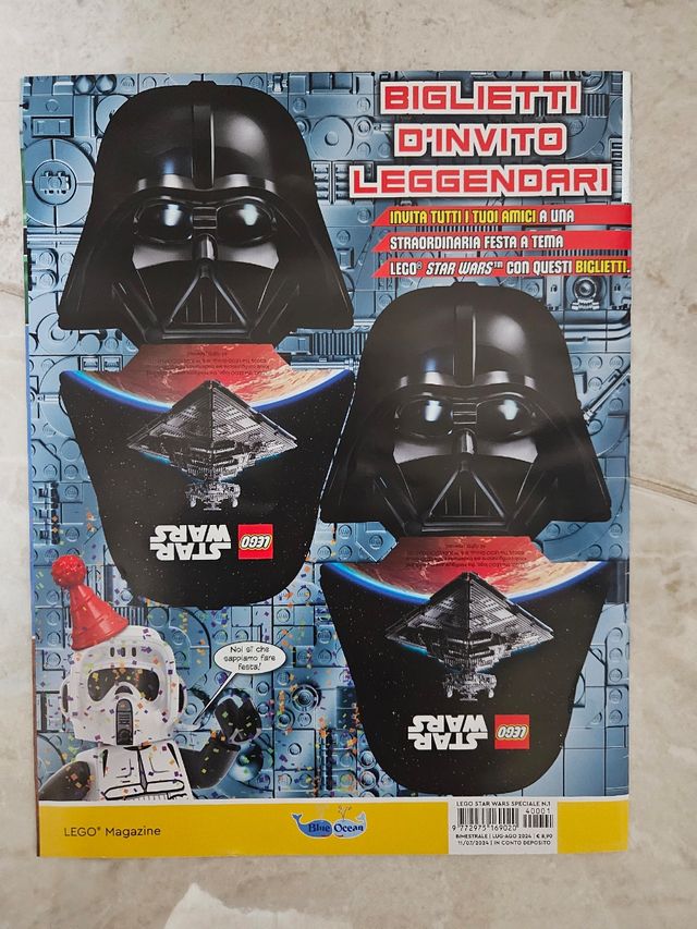 Lotto riviste fumetti Lego Star Wars
