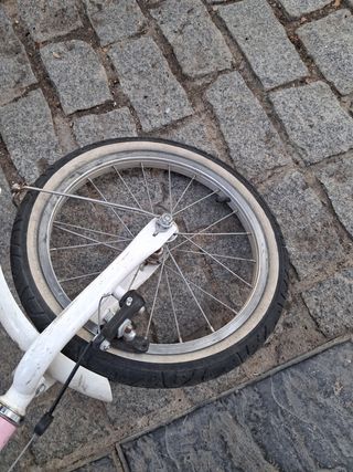 Bicicleta infantil rosa