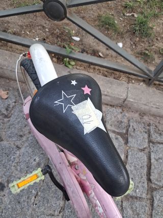 Bicicleta infantil rosa