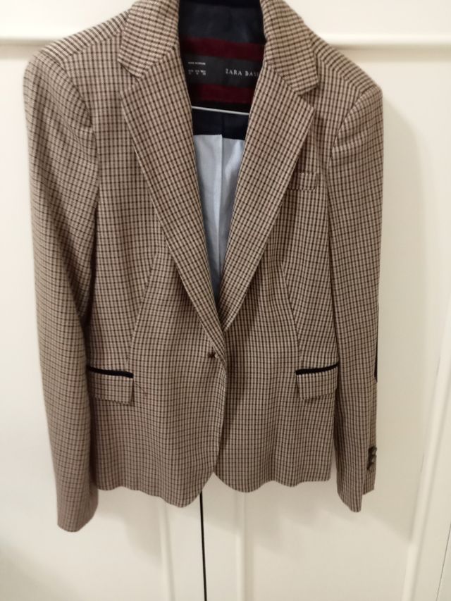 Giacca Zara Donna Slim Marrone