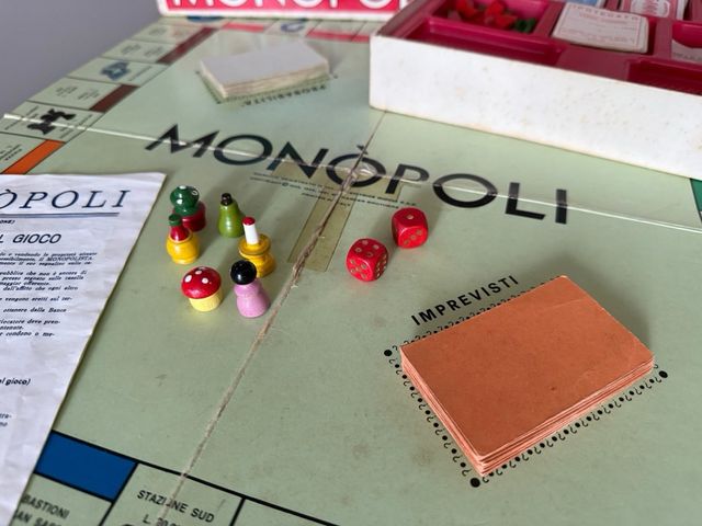 Monopoli Vintage 1976 Editrice Giochi completo