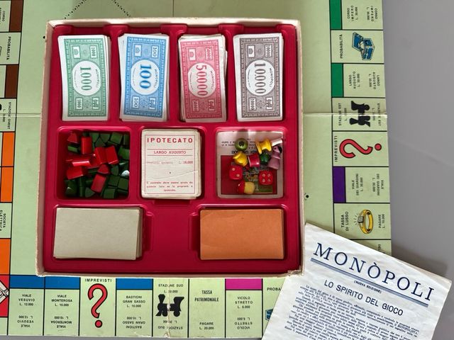 Monopoli Vintage 1976 Editrice Giochi completo