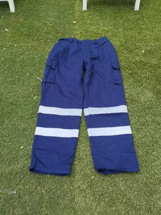 Pantalón de trabajo azul talla L