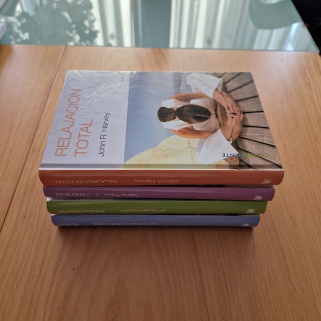 Lote 4 libros Biblioteca Cuerpomente