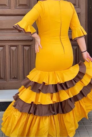 Traje de flamenca talla 42-44-46