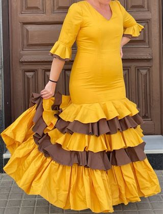 Traje de flamenca talla 42-44-46