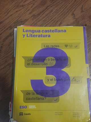 Lengua castellana y Literatura 3 ESO LOMLOE