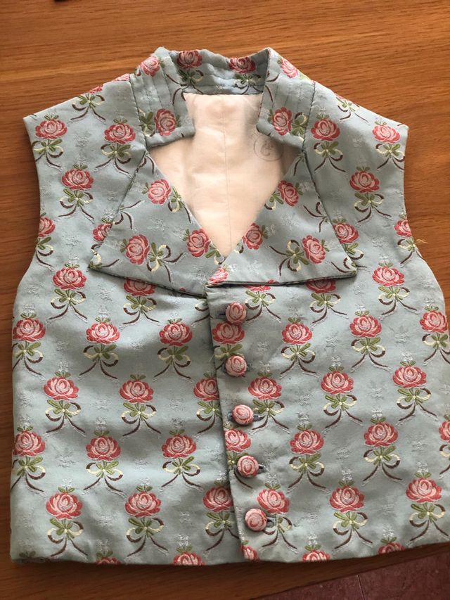 Jopeti / Chaleco fallero de seda niño