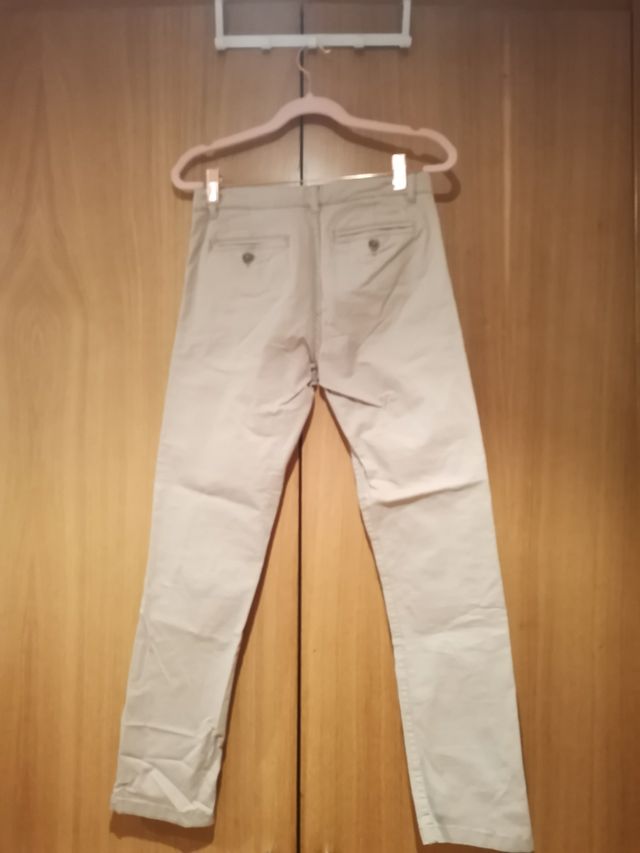 Pantalón niño beige