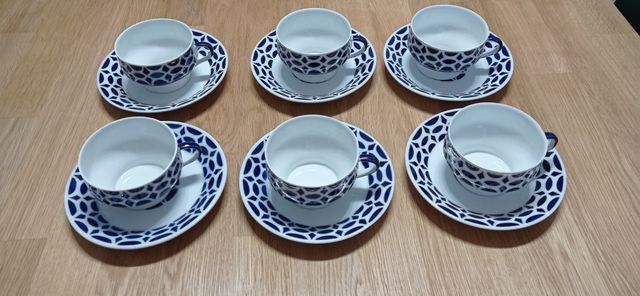 6 Tazas de Té Sargadelos