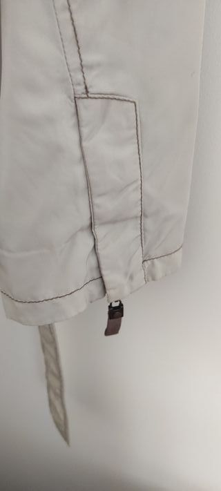 Gabardina Zara Beige Entretiempo