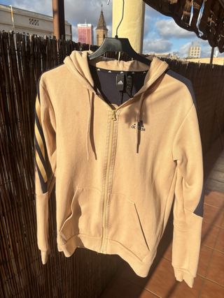 Chaqueta deportiva Adidas hombre beige