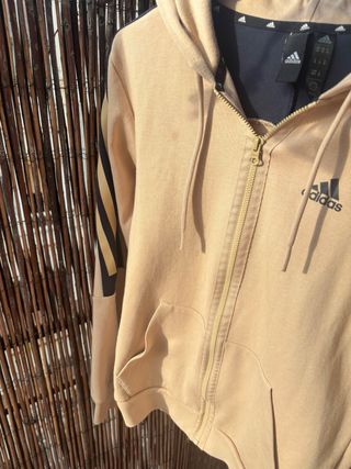 Chaqueta deportiva Adidas hombre beige