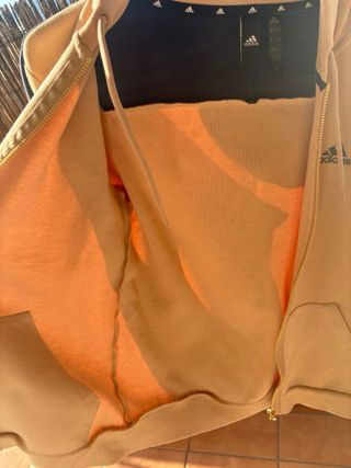 Chaqueta deportiva Adidas hombre beige