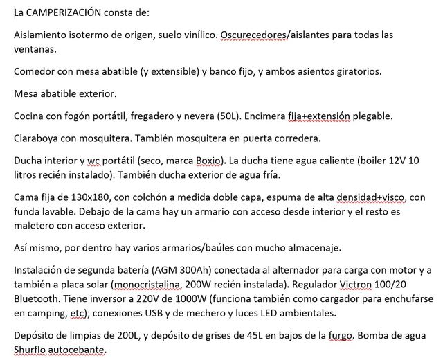 Peugeot Boxer Camper