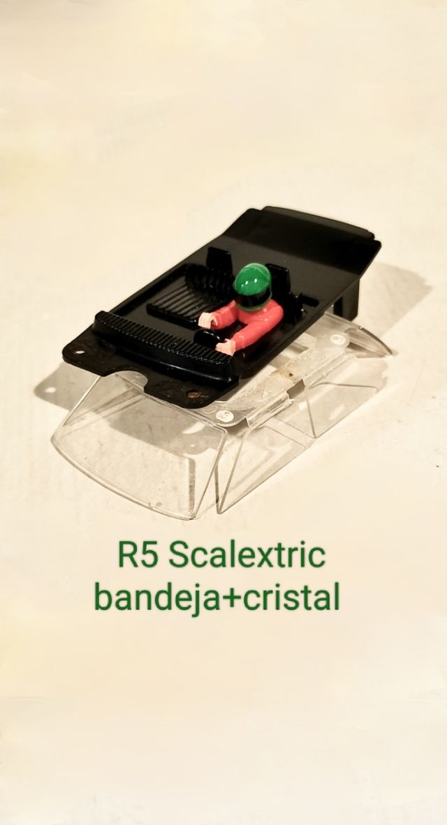 Scalextric R5 Bandeja + Cristal