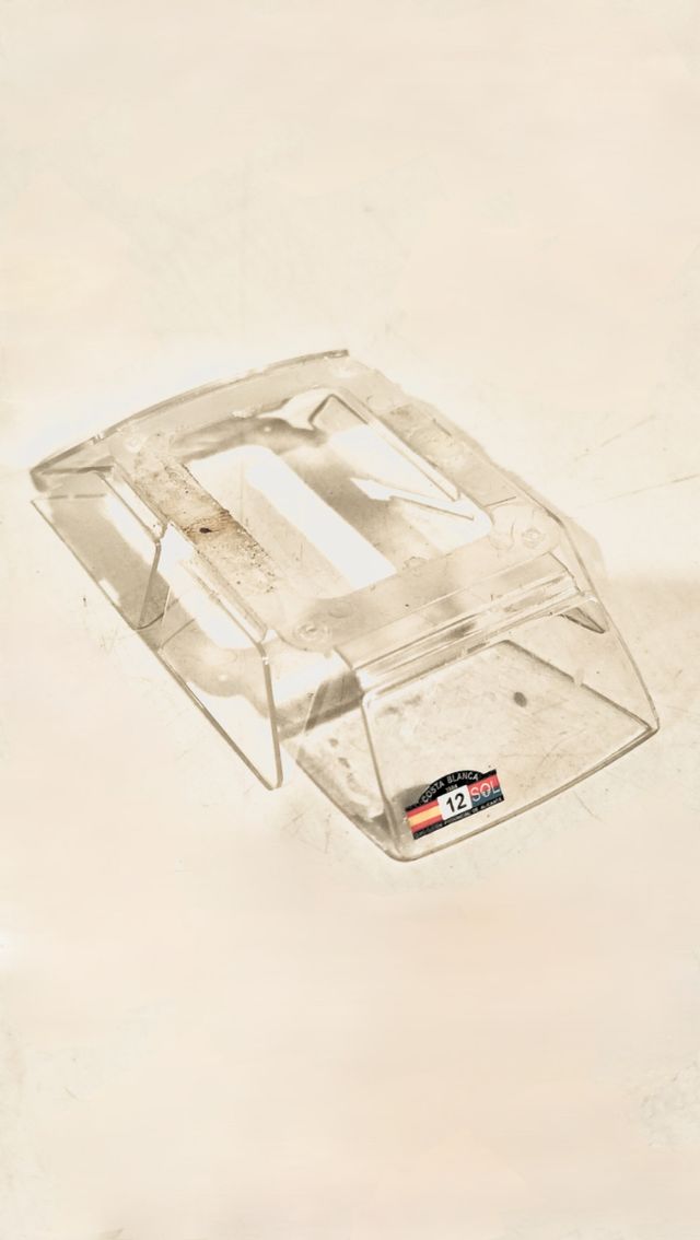 Scalextric R5 Bandeja + Cristal