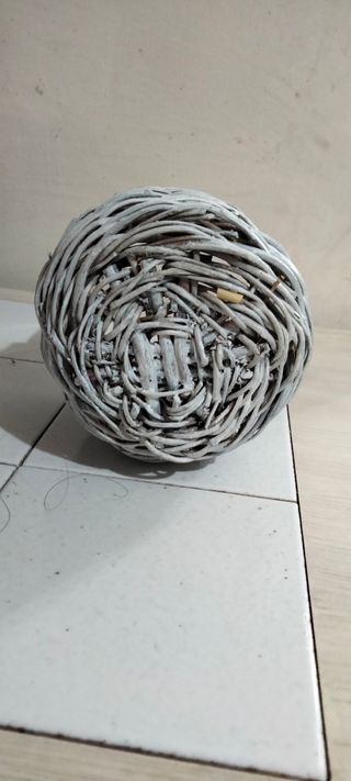 Cestino artigianale in vimini