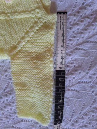 Chaqueta y capota de punto T-0 / Reborn 19"