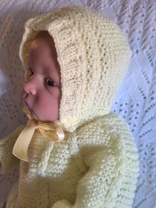 Chaqueta y capota de punto T-0 / Reborn 19"