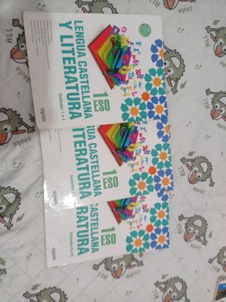 Libros algaida de lengua primero de la ESO
