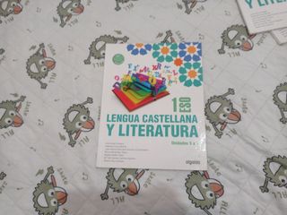 Libros algaida de lengua primero de la ESO
