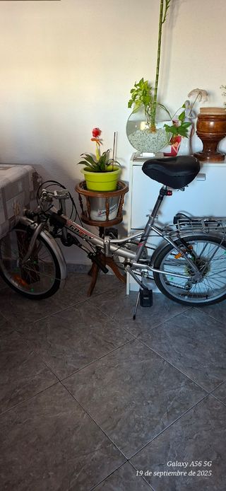 Bicicleta plegable Gotty 20"aluminio