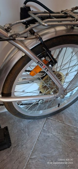 Bicicleta plegable Gotty 20"aluminio